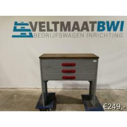 bott bedrijfswageninrichting lades werkblad bestelbus auto