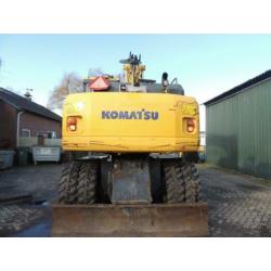 2011 Komatsu PW160 Mobiele Graafmachine