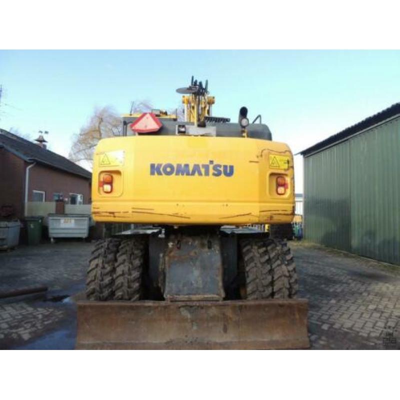 2011 Komatsu PW160 Mobiele Graafmachine