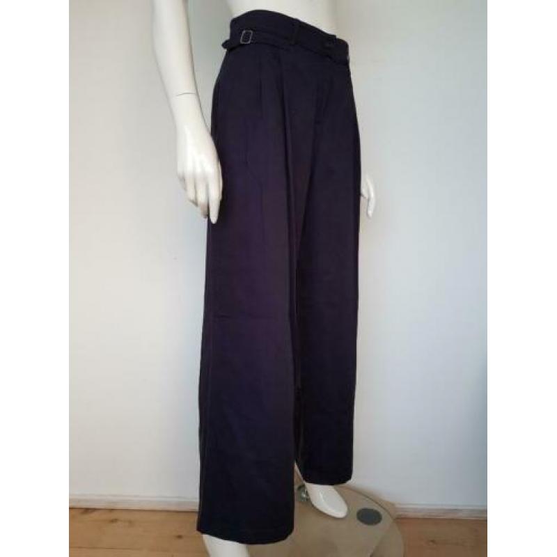 Vanessa Bruno palazzo broek. Mt. 40. Blauw.