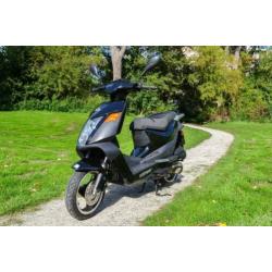 Nette scooter, 590 km op teller