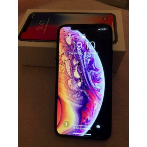 Te koop: iPhone X zwart ZGAN 64GB
