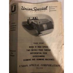 Union special lockmachine (industrie)