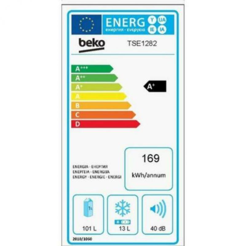 Koelkast met vriesvak tafelmodel BEKO TSE1282 A+