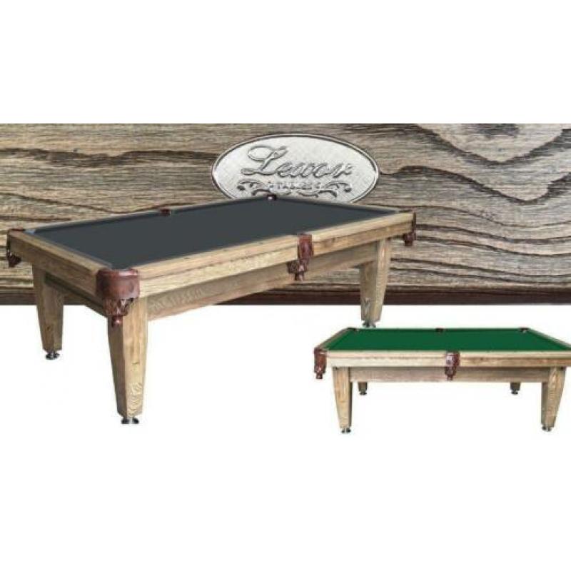 Pooltafel Lexor Imperator Competition Vintage-Oak 8ft en 9ft