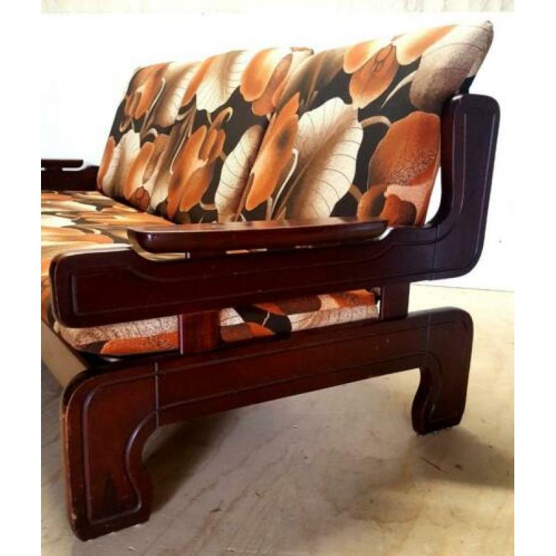 bank retro vintage 3 zits bank jaren 70