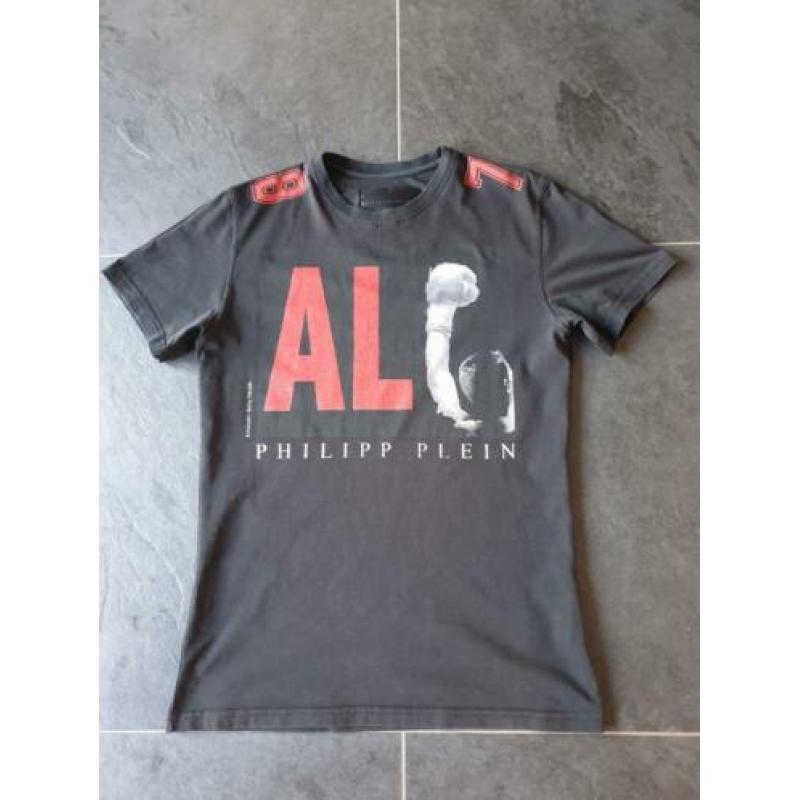 100% ORIGINEEL Philipp Plein "Muhammad Ali" T-shirt maat XL