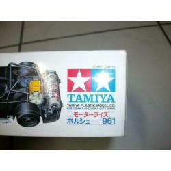 Vintage tamiya bouwmodel 1:24 porsche 961 snap-loc 1987