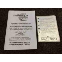 LeoVince uitlaat demper Suzuki GSXR600 GSXR750 2008-2010