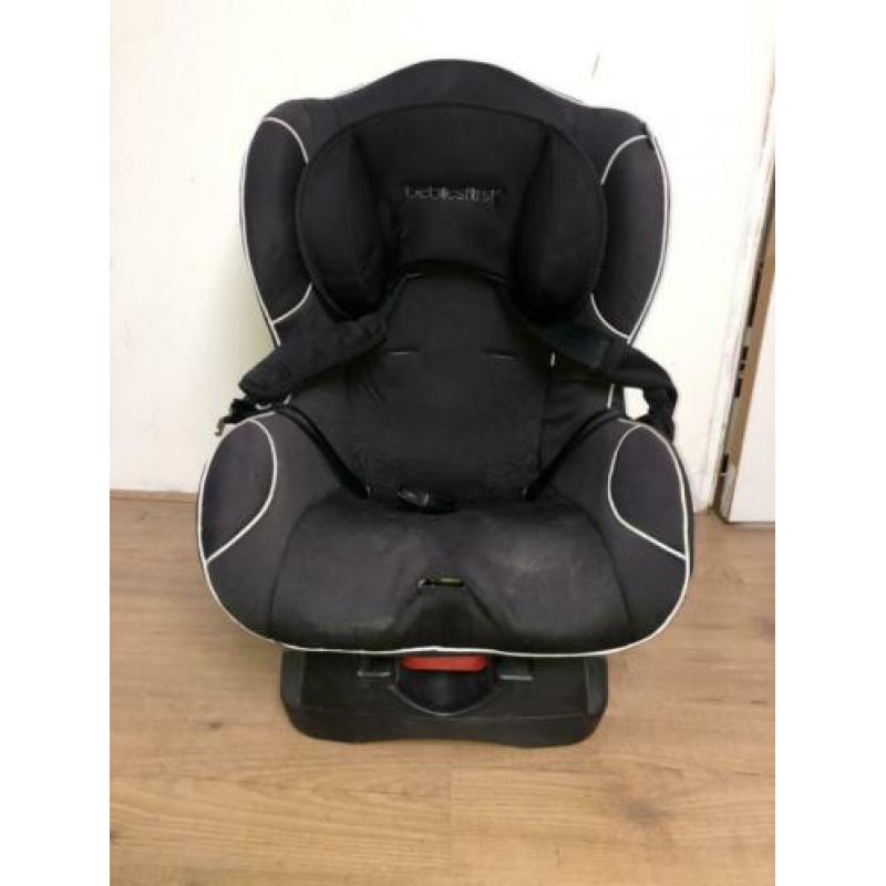 Bebies first autostoel zwart baby kind slaapstand