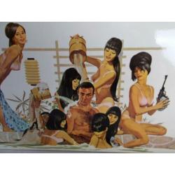 1968 Vinyl James Bond. You Only Live Twice. Soundtrack.