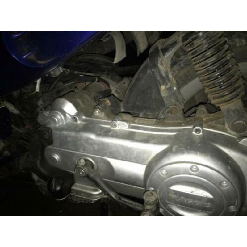 50cc 4t wheelie tph cross scooter/brommer