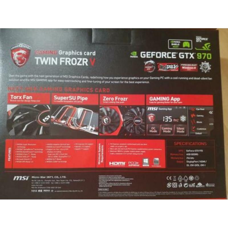 MSI GeForce GTX 970 GAMING 4G