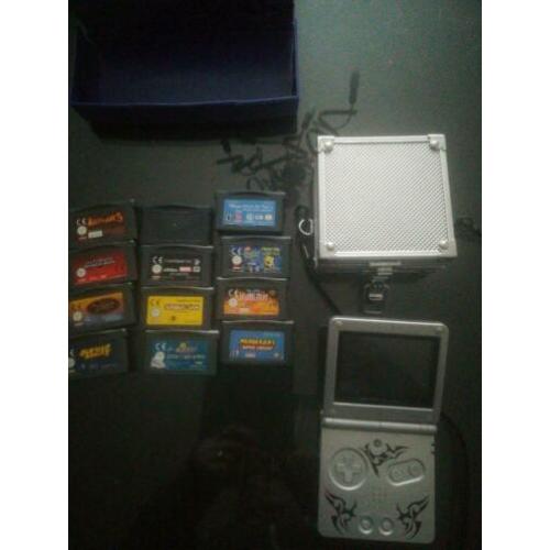 Gameboy advance sp met spellen