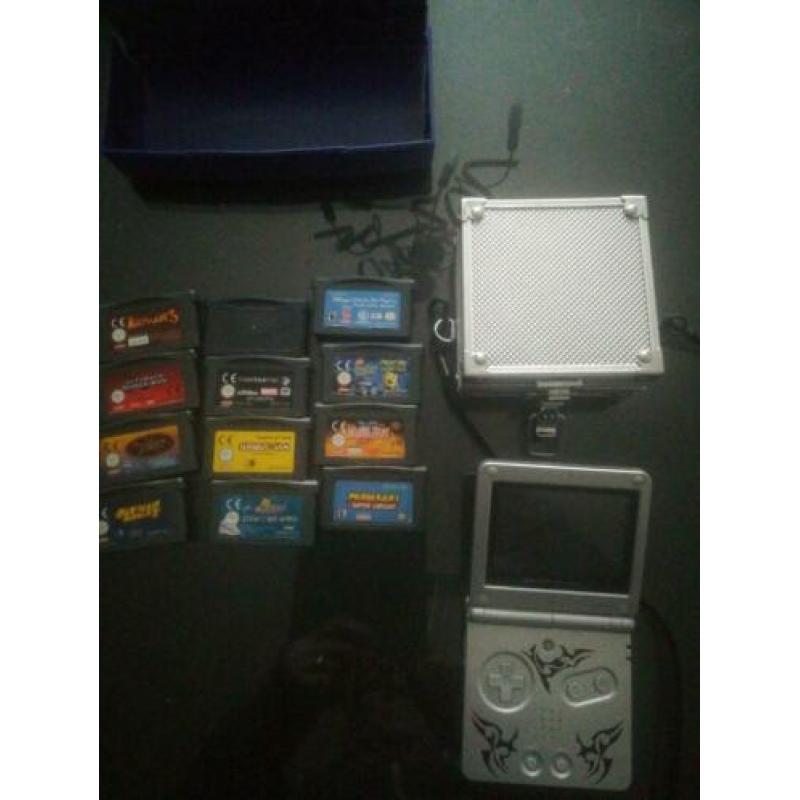Gameboy advance sp met spellen