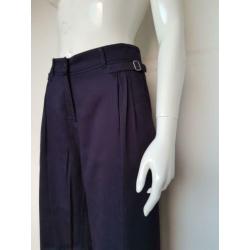 Vanessa Bruno palazzo broek. Mt. 40. Blauw.