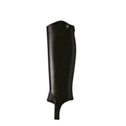 38. * Ariat Close Contact Half Chap Waxed Black S