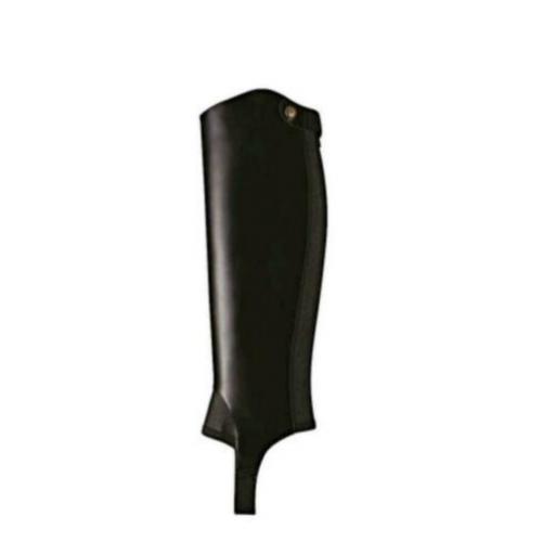 38. * Ariat Close Contact Half Chap Waxed Black S