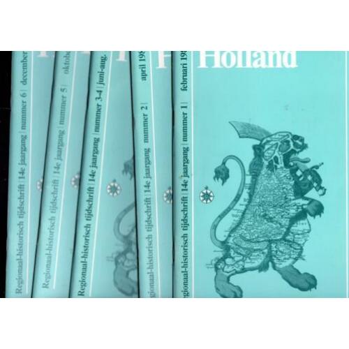 14e Jaargang 1982 Regionaal-historisch Tijdschrift HOLLAND.