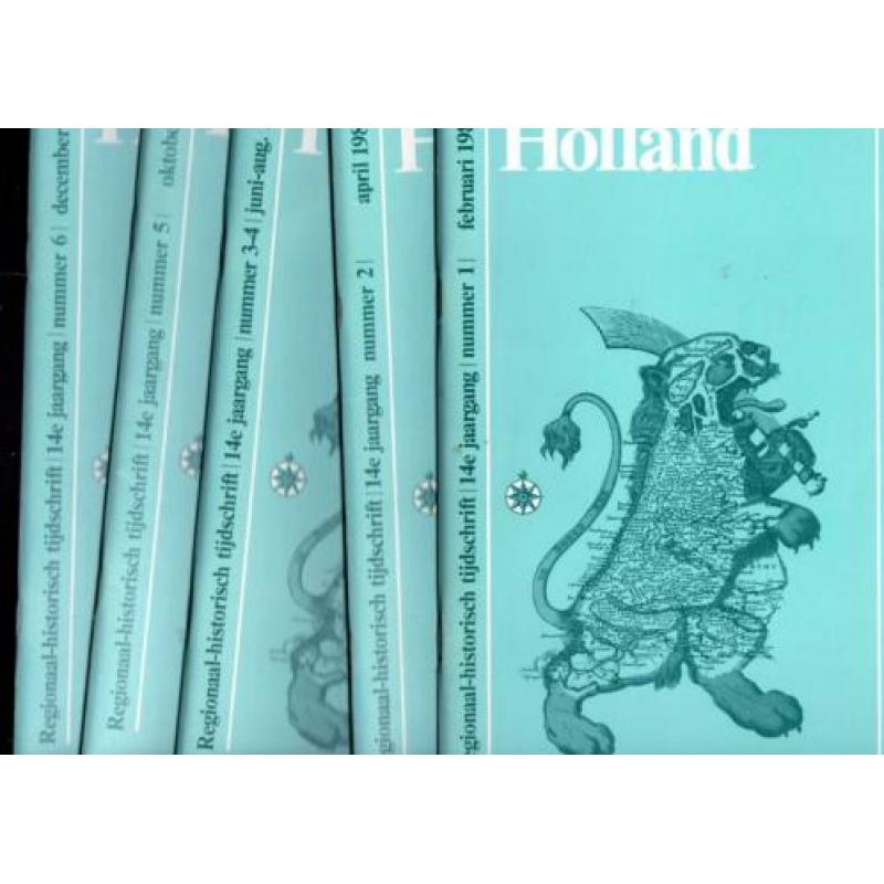 14e Jaargang 1982 Regionaal-historisch Tijdschrift HOLLAND.