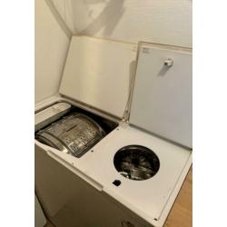 Wasmachine Zanker bovenlader met aparte centrifuge