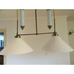 set katrol lampen met contra gewichten of onderdelen