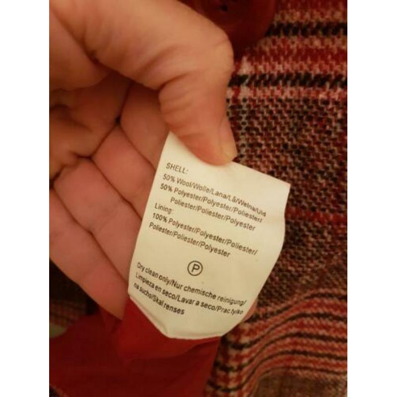Wollen Only dames winterjas, maat L