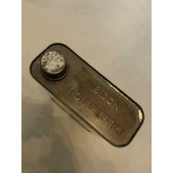 Mobiloil 2lt BB olieblik uit 1950 in prima staat
