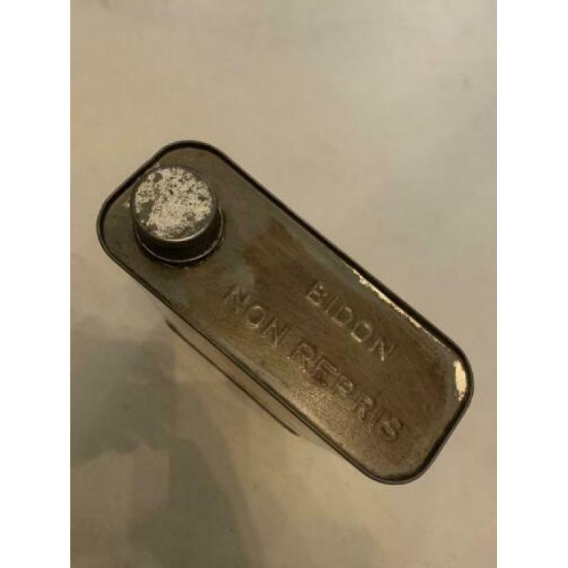 Mobiloil 2lt BB olieblik uit 1950 in prima staat