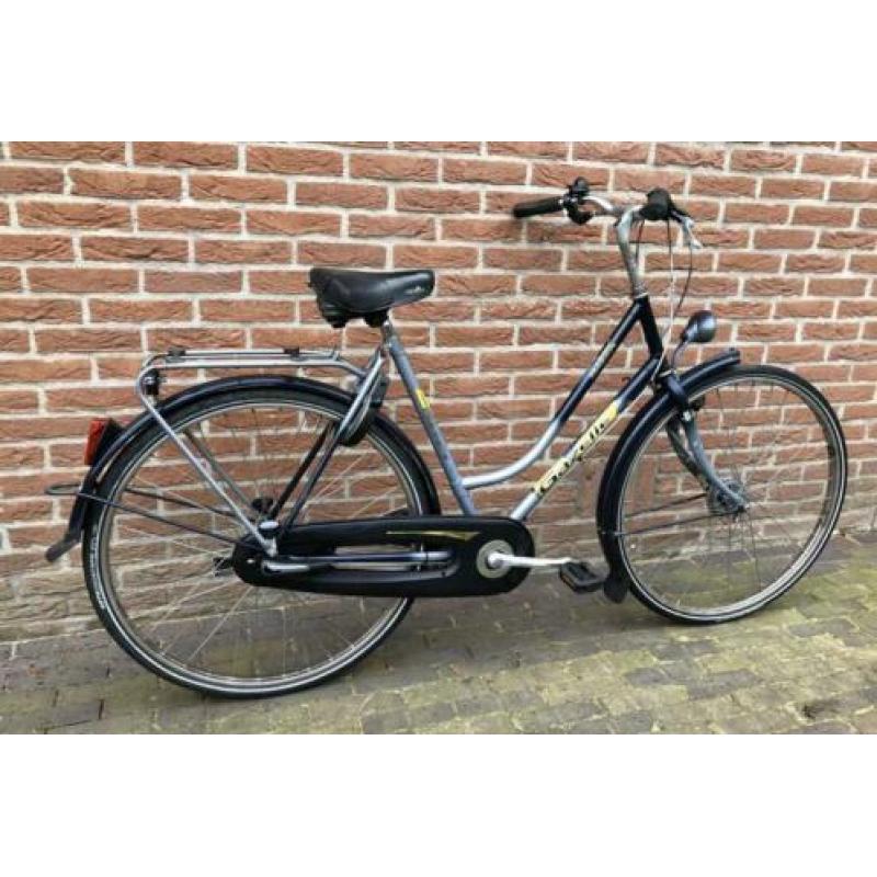 Gazelle damesfiets 3V - D53 - Student - Cafefiets - Station
