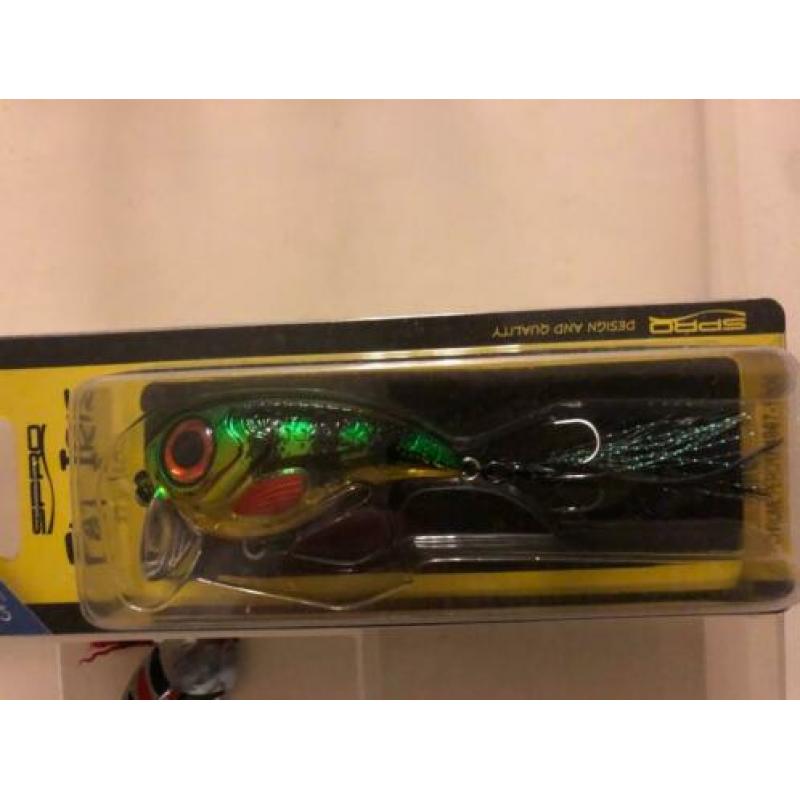 snoek kunstaas, diversen, zoals spinner, kikker, kunstaasvis