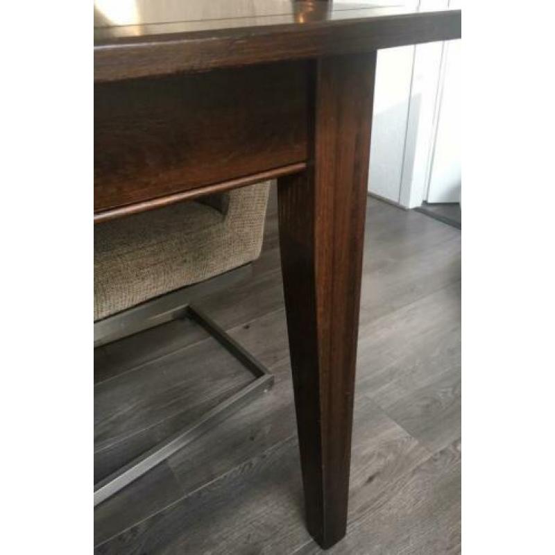 Nette teak eettafel L180xb90xh77 (excl eetkamerstoelen)