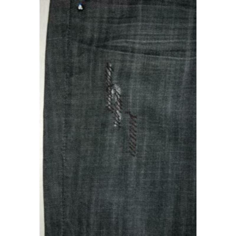 FRACOMINA jeans, spijkerbroek, zwart-grijs, Mt. W30