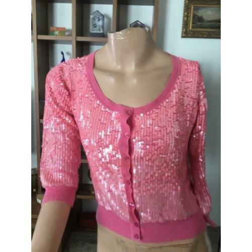 PINKO vest met lovertjes, maat S