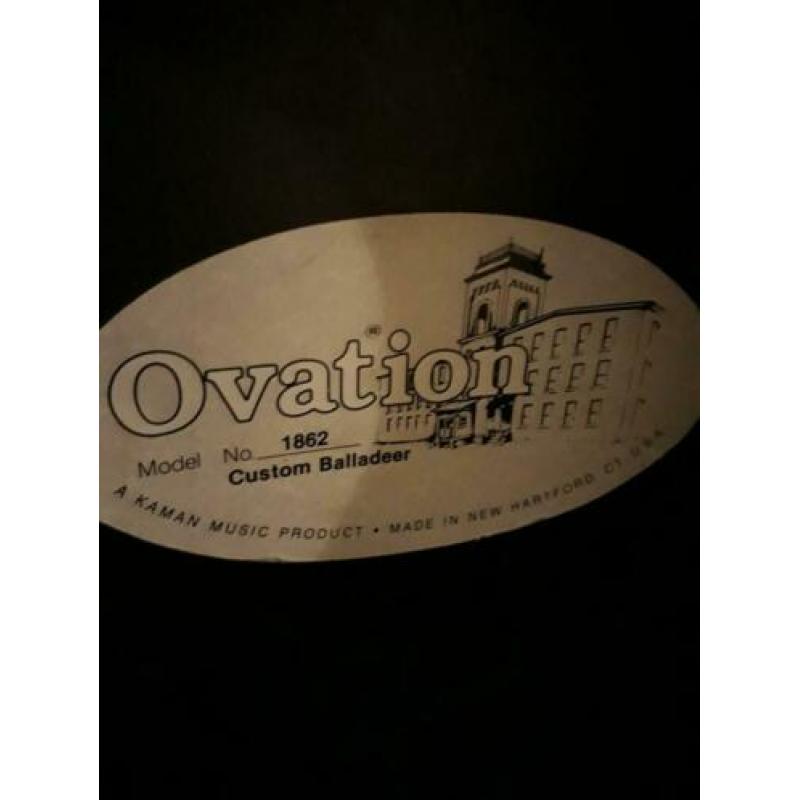 Ovation USA 1862 Custom Balladeer