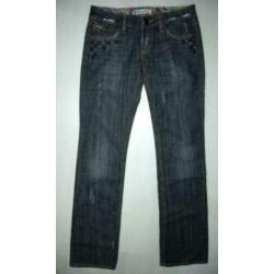 FRACOMINA jeans, spijkerbroek, zwart-grijs, Mt. W30