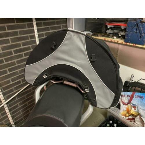 Nieuwe 65 liter zadeltas Motortas