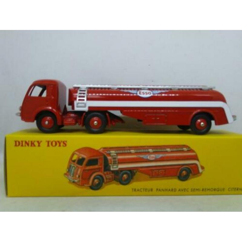 Panhard Esso citerne tanker Dinky toys atlas Pol