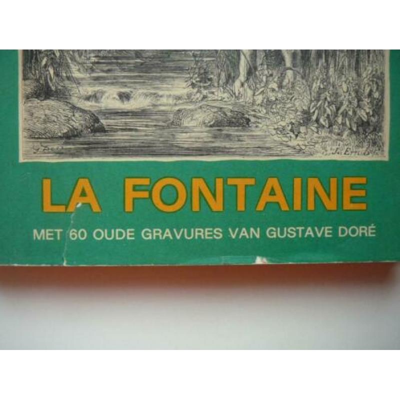 Jean de la Fontaine 60 FABELS met oude gravures van Gustave
