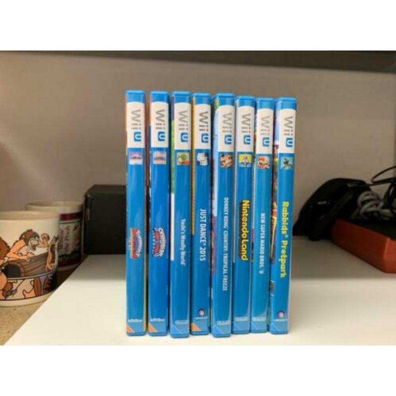 Nintendo Wii U games Super Mario Just Dance game spellen