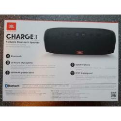 Bluetooth speaker JBL Charge 3 GERESERVEERD