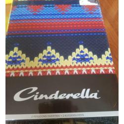 Cinderella dekbedovertrek maat 200x200/220