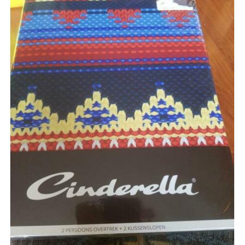 Cinderella dekbedovertrek maat 200x200/220