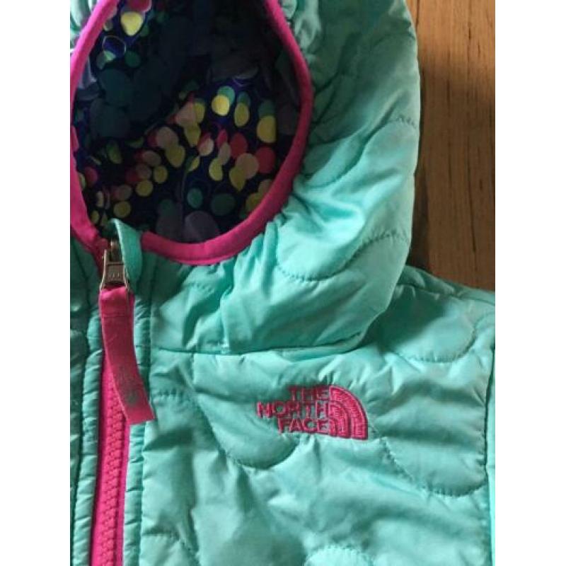 The North Face jas jack 6-12M meisjes reversable