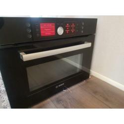 Luxe Bosch combi oven (Pyrolytische zelfreiniging)
