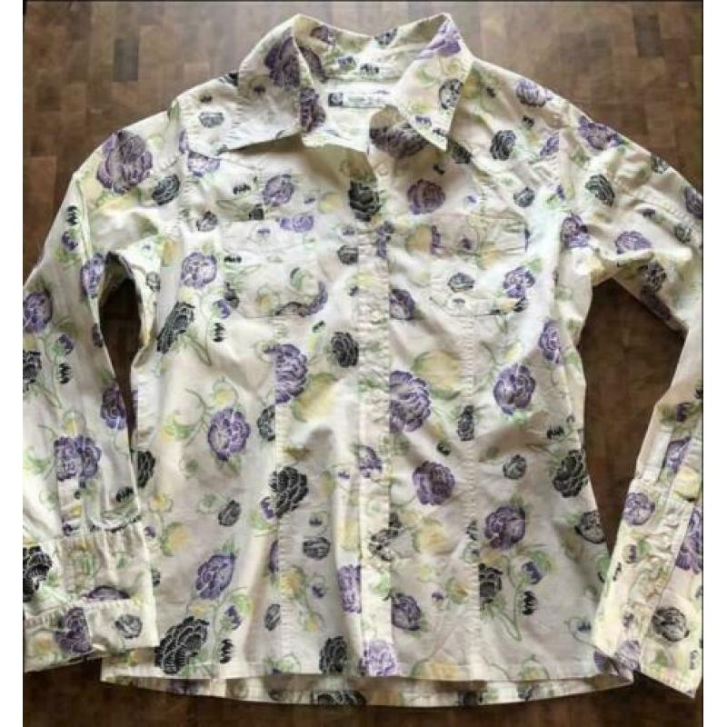 Bien Blue blouse maat 40