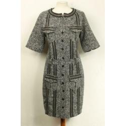 Tweed jurk/jas van GIVEN maat 42