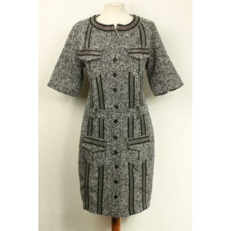 Tweed jurk/jas van GIVEN maat 42