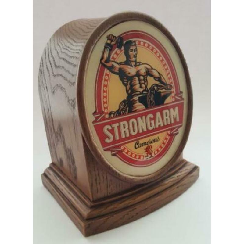 Camerons Strongarm bierreclame biertapverlichting