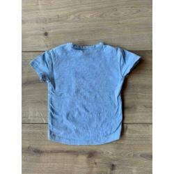 Z.g.a.n. Blauw shirtje met borzakje, Prénatal, maat 80